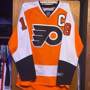 Philadelphia Flyers Mike Richards #18 Jersey Reebok Medium